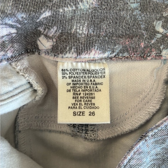 Sold Design Lab Palm Print Skinny Jeans - NWOT - Picture 9 of 10